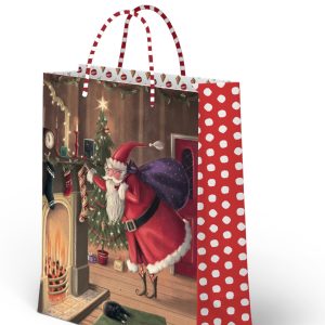 Shopper casa di Babbo Natale