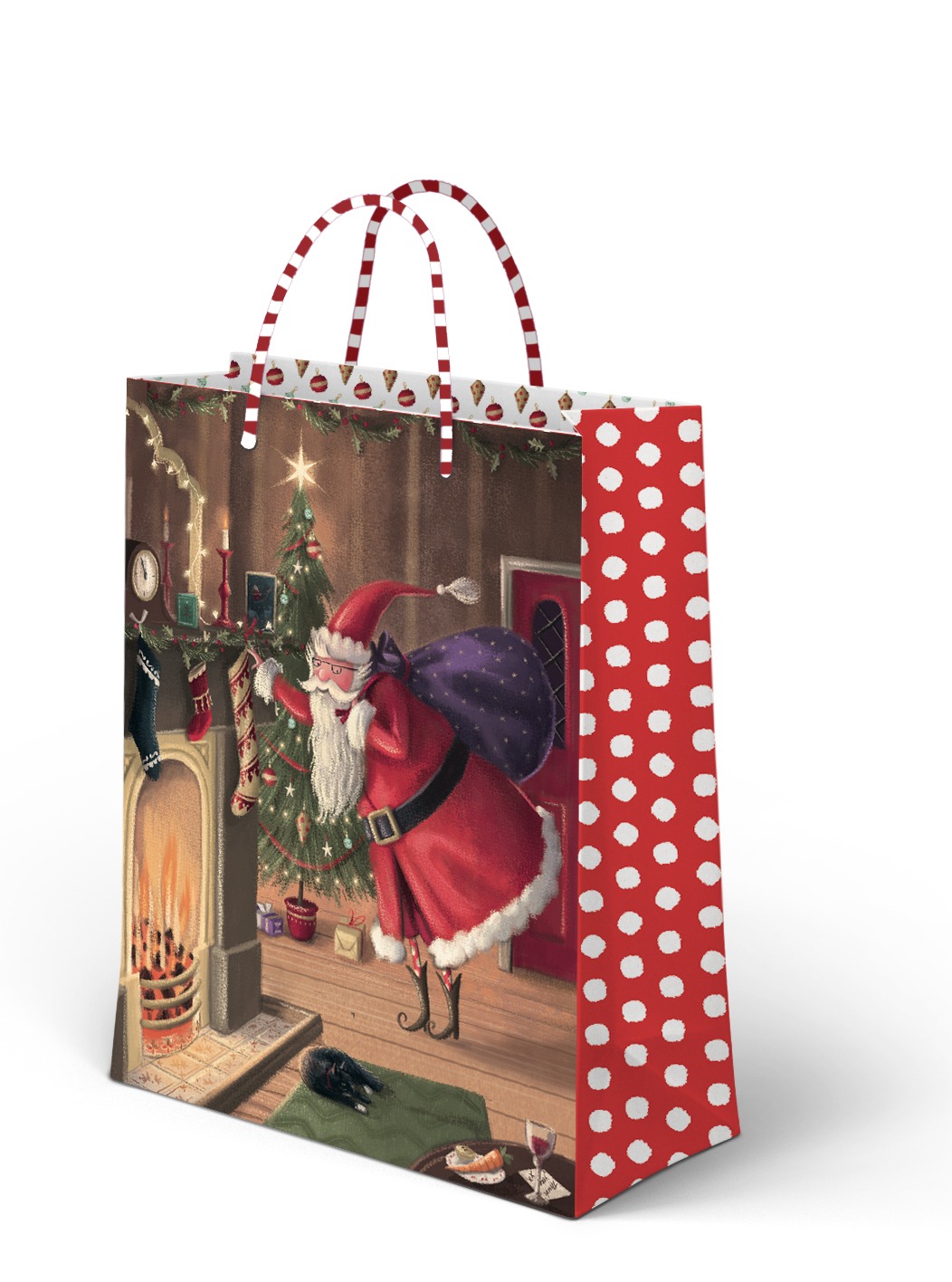 Shopper casa di Babbo Natale
